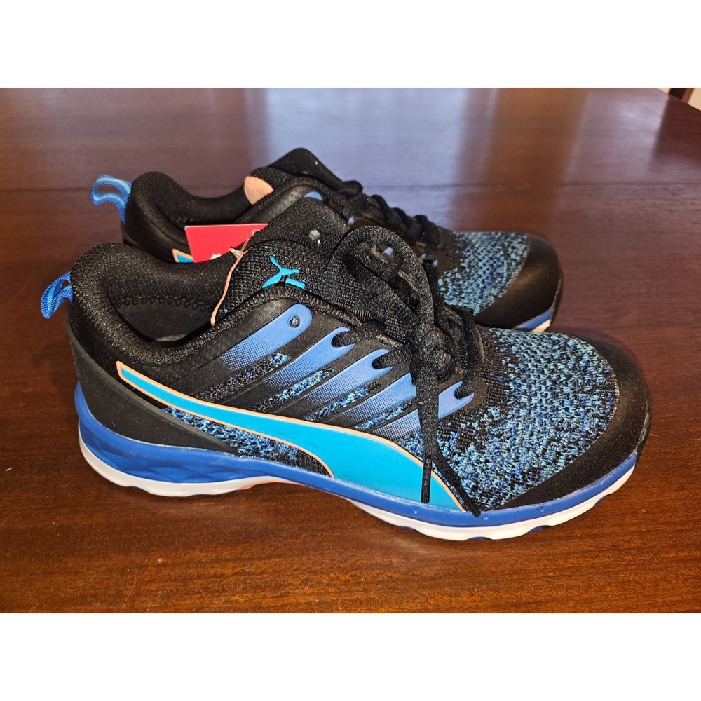 PUMA Charge 2.0 SD Dark/Light Blue Safety Footwear Comp Toe Size 6.5 New - Picture 2 of 8